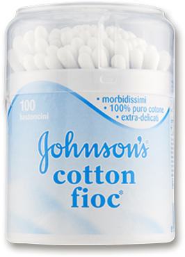 JOHNSONS BABY COTTON FIOC 100 PEZZI - farmasorriso.com
