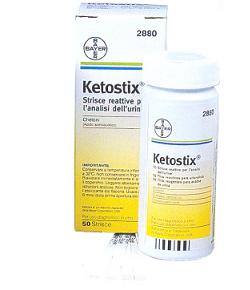 STRISCE MISURAZIONE CHETONURIA KETOSTIX 50 PEZZI - farmasorriso.com