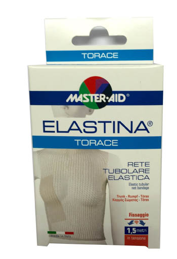 RETE TUBOLARE ELASTICA IPOALLERGENICA MASTER-AID ELASTINA TORACE 5 MT IN TENSIONE CALIBRO 8 CM - farmasorriso.com