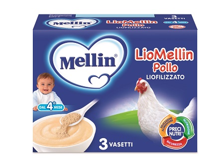 LIOMELLIN POLLO LIOFILIZZATO 10 G 3 PEZZI - farmasorriso.com