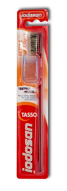 IODOSAN TASSO SPAZZOLINO SETOLE NATURALI - farmasorriso.com