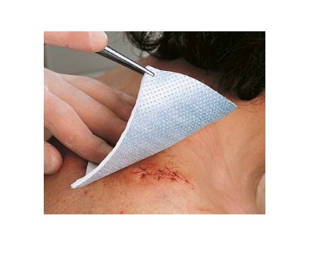 MEDICAZIONE METALLINE GARZA IN TNT ALLUMINIZZATO 8X10CM 10 PEZZI - farmasorriso.com
