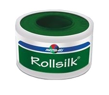 CEROTTO IN ROCCHETTO MASTER-AID ROLLSILK SETA 5X5 - farmasorriso.com