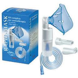 KIT COMPLETO PRONTEX RAPID MASK PER AEROSOLTERAPIA CON AMPOLLA PLASTICA +MASCHERA PER ADULTI +TUBO PRESSIONE +ACCESSORIO NASALE +BOCCHERUOLA - farmasorriso.com
