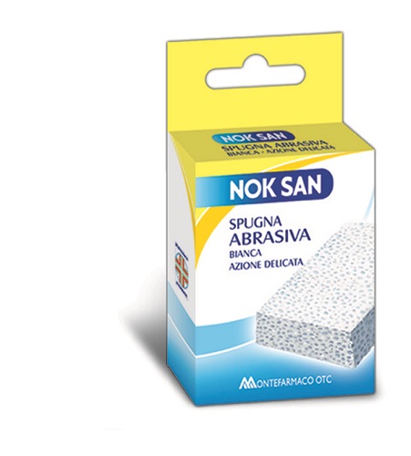 NOK SAN SPUGNA ABRASIVA BIANCA 1 PEZZO - farmasorriso.com