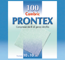 GARZA PRONTEX CAMBRIC 10X10CM 100 PEZZI - farmasorriso.com