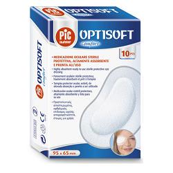 TAMPONE OCULARE PIC IN TESSUTO NON TESSUTO STERILE ADESIVO 10 PEZZI - farmasorriso.com
