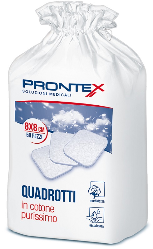 COTONE IDROFILO PRONTEX QUADROTTI - farmasorriso.com