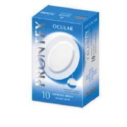 COMPRESSA PRONTEX OCULAR COMPRESSA ADESIVA OCULARE 10 PEZZI - farmasorriso.com