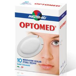 GARZA OCULARE MEDICATA MASTER-AID OPTOMED SUPER 10 PEZZI - farmasorriso.com