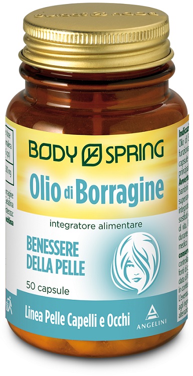 BODY SPRING OLIO DI BORRAGINE 50 CAPSULE MOLLI - farmasorriso.com