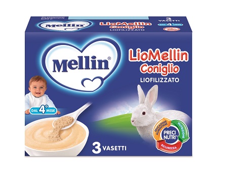 LIOMELLIN CONIGLIO LIOFILIZZATO 10 G 3 PEZZI - farmasorriso.com