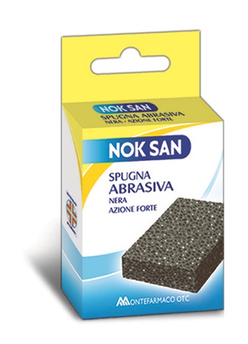NOK SAN SPUGNA ABRASIVA NERA 1 PEZZO - farmasorriso.com