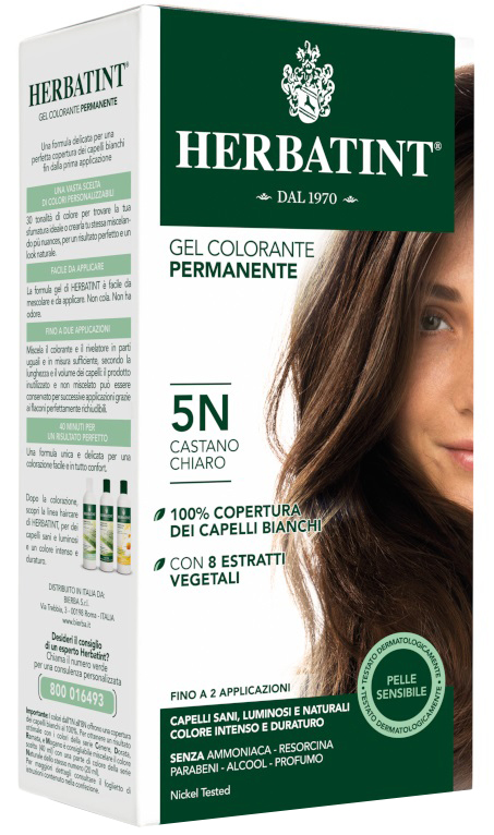 HERBATINT 5N CASTANO CHIARO 150 ML - farmasorriso.com