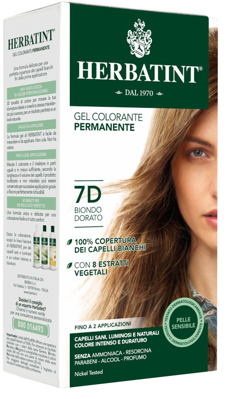 HERBATINT 7D BIONDO DORATO 150 ML - farmasorriso.com