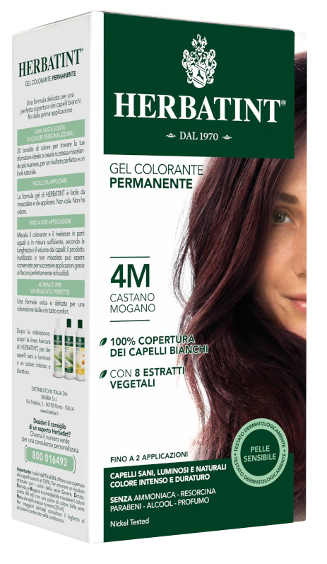 HERBATINT 4M CASTANO MOGANO 150 ML - farmasorriso.com