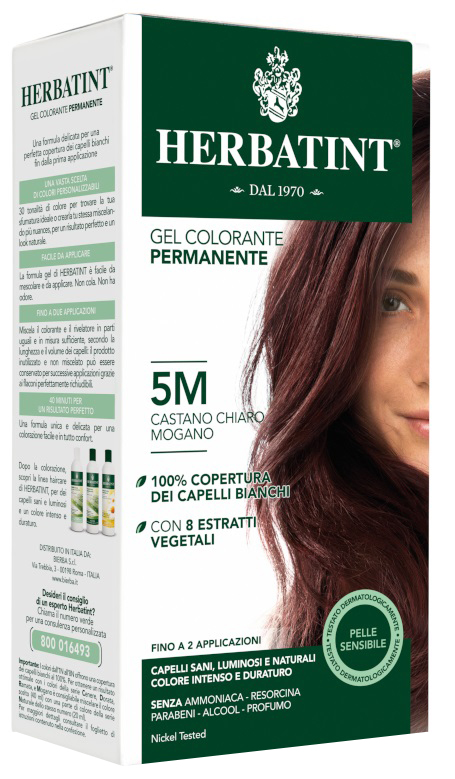 HERBATINT 5M CASTANO CHIARO MOGANO 150 ML - farmasorriso.com