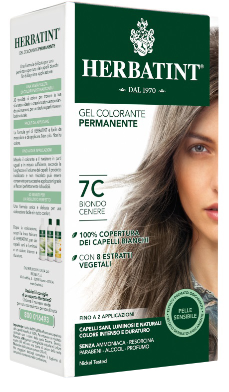 HERBATINT 7C BIONDO CENERE 150 ML - farmasorriso.com