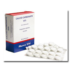 CALCIO CARBONATO VITI 60 COMPRESSE - farmasorriso.com