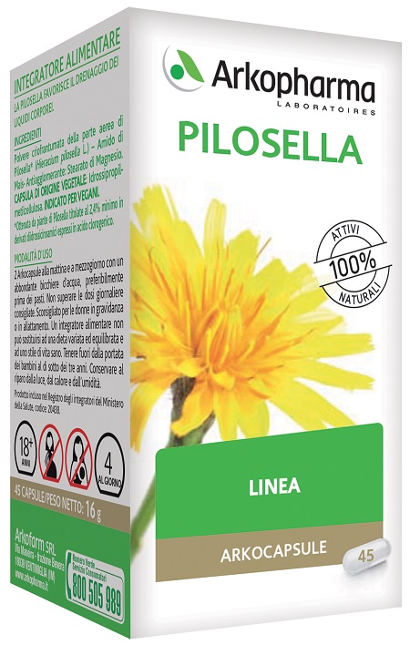 ARKO CAPSULE PILOSELLA 45 CAPSULE - farmasorriso.com