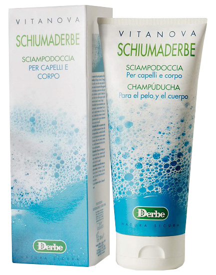 SCHIUMADERBE SCIAMPODOCCIA PER CAPELLI E CORPO 200 ML - farmasorriso.com