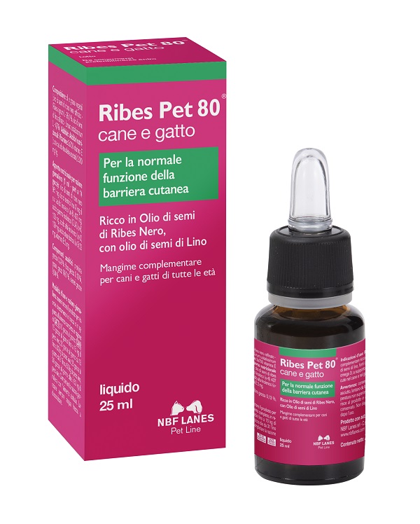 RIBES PET 80 GOCCE OLIO 25 ML CON CONTAGOCCE - farmasorriso.com