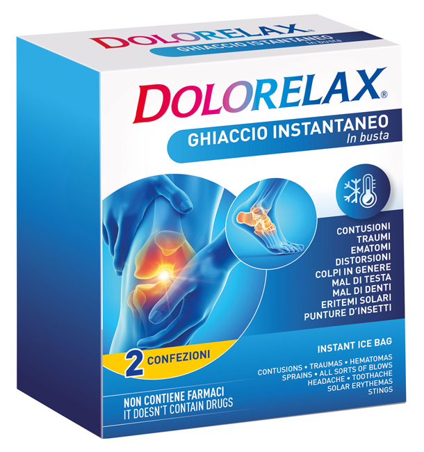 DOLORELAX ICE BAG GHIACCIO BUSTA 2 PEZZI - farmasorriso.com