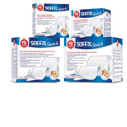 CEROTTO IN ROTOLO PIC SOFFIX STRETCH TESSUTO NON TESSUTO ESTENDIBILE 5X1000 CM 1 PEZZO - farmasorriso.com