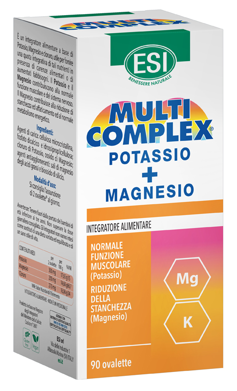 ESI MULTICOMPLEX POTASSIO MG 90 OVALETTE - farmasorriso.com