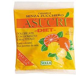 ASUCRI CARAMELLA ARANCIA LIMONE 40 G - farmasorriso.com
