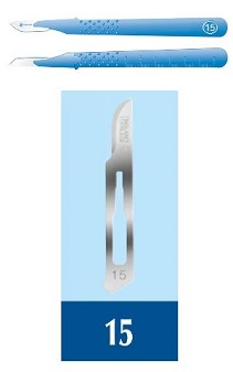 BISTURI PIC MONOUSO STERILE MISURA 15 10 PEZZI - farmasorriso.com