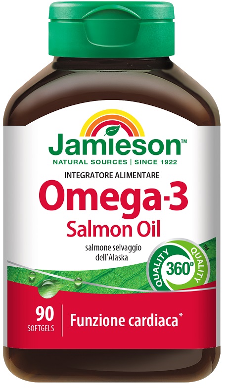 OMEGA 3 SALMON OIL 90 PERLE - farmasorriso.com