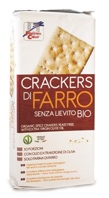 FSC CRACKERS DI FARRO SENZA LIEVITO CON OLIO EXTRAVERGINE DI OLIVA BIO 280 G - farmasorriso.com
