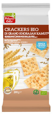 FSC CRACKERS DI KAMUT SENZA LIEVITO BIO VEGAN CON OLIO EXTRAVERGINE DI OLIVA 290 G - farmasorriso.com