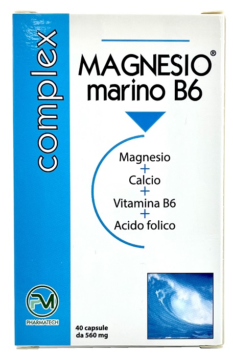 MAGNESIO MARINO B6 40 CAPSULE - farmasorriso.com