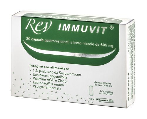 REV IMMUVIT 20 CAPSULE - farmasorriso.com