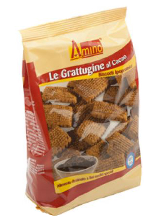 AMINO' LE GRATTUGINE AL CACAO 200 G - farmasorriso.com