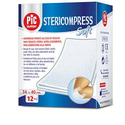 GARZA COMPRESSA IN TESSUTO NON TESSUTO 10X10CM 25 PEZZI X 4 BUSTE - farmasorriso.com