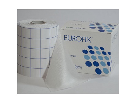 CEROTTO ROTOLO ADESIVO TESSUTO NON TESSUTO EUROFIX 10MX5CM 1 PEZZO - farmasorriso.com