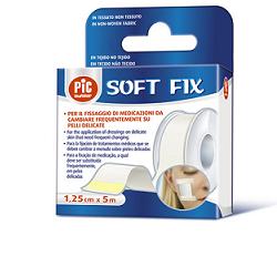 CEROTTO IN ROCCHETTO PIC SOFT FIX TESSUTO NON TESSUTO 2,5X500 CM CON FUSTELLA - farmasorriso.com