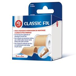 CEROTTO IN ROCCHETTO PIC CLASSIC FIX 10X500 CM CON FUSTELLA - farmasorriso.com