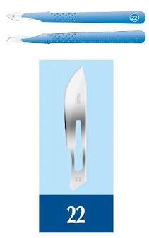 BISTURI PIC MONOUSO STERILE MISURA 22 1 PEZZO - farmasorriso.com