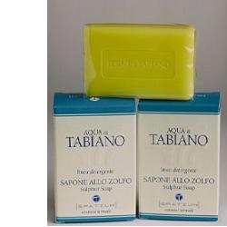 AQUA DI TABIANO SAPONE ALLO ZOLFO 100 G - farmasorriso.com