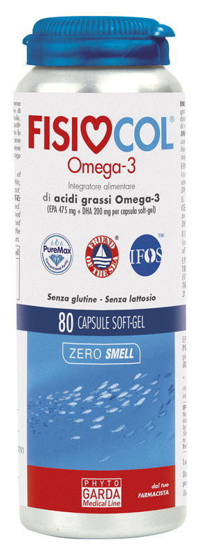 FISIOCOL OMEGA 3 80 CAPSULE - farmasorriso.com