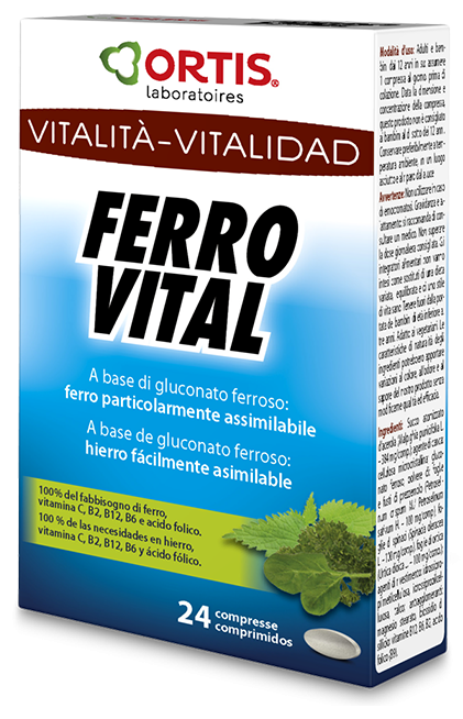FERRO VITAL PLUS 24 COMPRESSE - farmasorriso.com