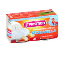 PLASMON OMOGENEIZZATO FORMAGGINO MOZZARELLA 80 G X 2 PEZZI - farmasorriso.com