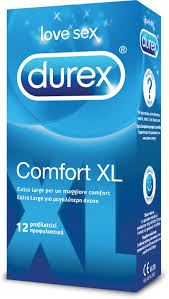 PROFILATTICO DUREX COMFORT XL 12 PEZZI - farmasorriso.com