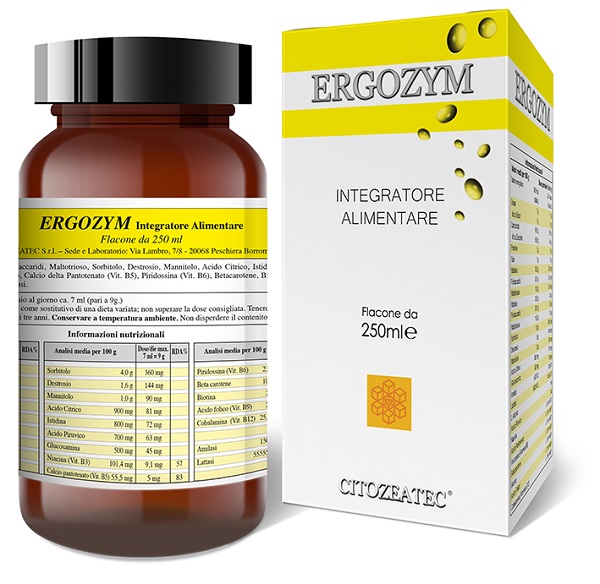 ERGOZYM 250 ML - farmasorriso.com