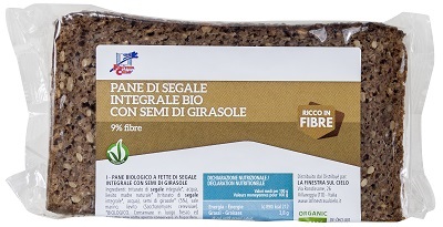 FSC BIOFIBRE+ PANE DI SEGALE INTEGRALE CON SEMI DI GIRASOLE BIOLOGICO AD ALTO CONTENUTO DI FIBRE 500 G - farmasorriso.com