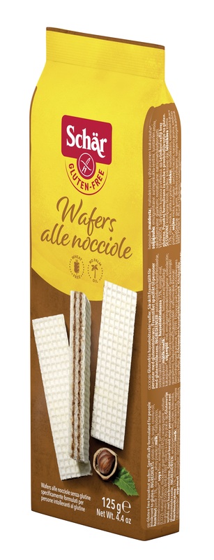 SCHAR WAFERS ALLE NOCCIOLE 125 G - farmasorriso.com